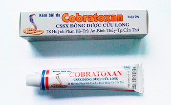Мазь с ядом кобры, Вьетнам (Кобратокс, Cobratox, Cobratoxan)