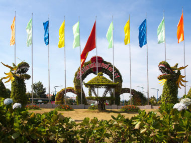 Парк цветов Далат Вьетнам