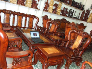 Ремесла Вьетнама : мебель из дерева