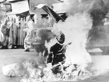 Самосожжение буддийского монаха во Вьетнаме