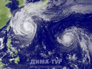 Тайфуны в тропиках